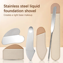 Stainless Steel Multi-Functional Beauty Tools Set - Foundation Spatula Mask Eye Cream Spoons Facial Scraping Skin Care Accessori