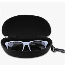 Protective Hard Shell Glasses Case Portable Zipper Storage Box With Carabiner Clip Fits Sunglasses Eyeglasses Reading Travel