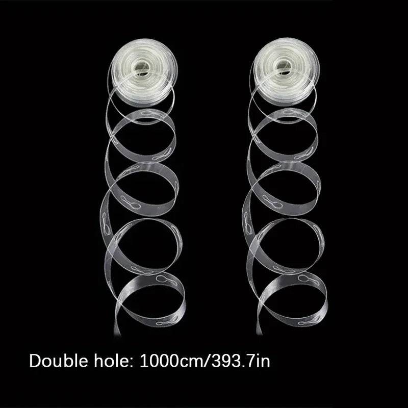 10 Meter Double Hole Balloon Chain, Perfect Decoration for Graduation Ceremonies,Birthday Parties,Baby Parties,and Any Occasion