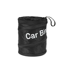 Collapsible Black Car Trash Can Pack Trash Bag Rubbish Waste Bin for Little Leak Proof Car Cooler Bag Garbage Bag Wastebasket