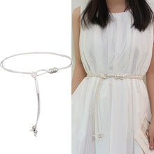 New Retro Women's New Chinese Style Waist Rope Aassembly Dress Waist Chain Leather Rope Belt Gift Wholesale