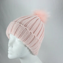 Women Winter Thicken Satin Lining Beanie Soft Faux Fur Pom Pom Hats For Women Men Outdoor Warm Protect Hair Crochet Skullies Cap