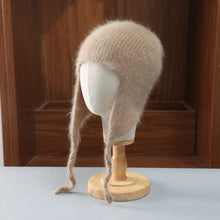 Mink Cashmere Bomber Hat for Women&Men Winter Ear Protect Beanies Soft Warm Korea Fashion Y2K Street Wear Bonnet Casual Ski Cap