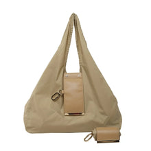 Reusable Mini Keychain Tote Bag Large Capacity Eco-Friendly Foldable Shopping Bag Lightweight Key Ring Expandable Reusable Bag