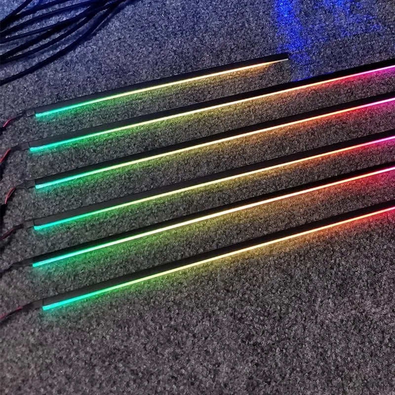 LED Symphony High Quality Car Interior Ambience Lamp LED 64 Color RGB Acrylic Optical Strip For Replacement Only