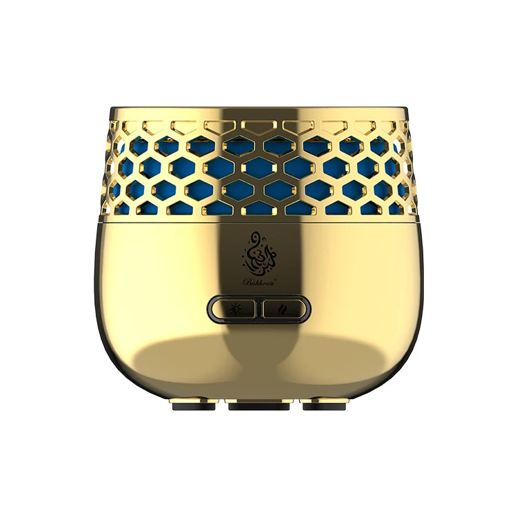Bakhoor Electric Incense Burner,Seven-color Light,Rechargeable,Use for Fragrant Room,Office,Car,Ramadan Arab,Bakhoor Gift,b21