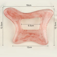 Resin Gua Sha Board for Massage, Acupressure, and Full Body Massage; Suitable for Facial and Neck Meridian Unblocking