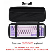 Keyboard Organizer Hard Case Keyboard Storage Bag Dustproof Protective Box 60 68 87 98 100 104 108 Mechanical Keyboard