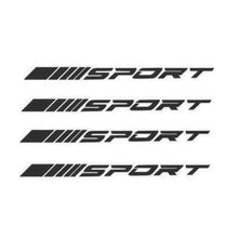 4pcs Waterproof Car Reflective Stickers Wheels Rims Sport Racing DIY Decorative Stripes Decal Emblem Auto SUV Truck Accessories