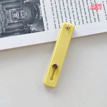 1pc Universal Phone Hand Band Bracelet Silicone Phone Holder Finger Ring Push Pull Grip Stand Sticker Phone Holder