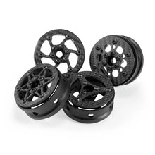 1.9 Inch Aluminum Carbon Fiber Wheel Rims for 1/10 RC Crawler Cheater Rigs Capra SCX10 TRX4 TF2 Gmade R1 Element Enduro 1.9S DIY