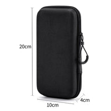 New Hard Shell EVA Storage Box Mini Portable Pouch Carrying Bag Black Zipper Earphone Case Digital Accessories