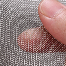 304 Stainless Steel Filter Screen Mesh Woven Metal Mesh Stainless Steel Screening Filter Sheet and Suitable Ventilation Windows
