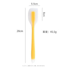 Silicone baking tools, spatula, semi transparent spatula, baking scraper, cream, heat-resistant kitchen utensils, mixer