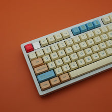 139 Keys Yellow Soy Milk Theme Keycaps PBT Dye Sublimation XDA Keycap for Cherry MX Switch Custom ISO GMK Mechanical Keyboard