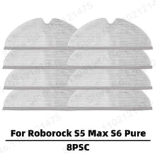 Mop Cloths Rags Accessories For Roborock Q7 MAX S5 Max S6 Pure S6 MaxV S5 S51 S50 S55 Xiaowa E25 E35 New Vacuum Cleaner Parts