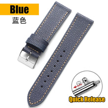 18mm 19mm 20mm 22mm Genuine Leather Watch Strap Band Universal Watchband Retro Bracelet Quick Release Bar Wristband Accessories