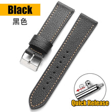 18mm 19mm 20mm 22mm Genuine Leather Watch Strap Band Universal Watchband Retro Bracelet Quick Release Bar Wristband Accessories