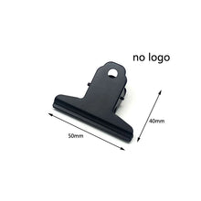Retro Metal Wide Binder Clip Big Black Gold Binder Paper Clips Metal Hinge Clip Clamps for Crafts Photos Office School Supplies