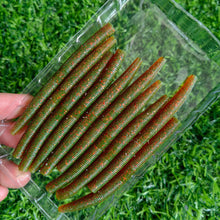 SWOLFY 40pcs High Density Senko Soft Fishing Lure Worm Baits 80mm 3g 105mm 5.5g Wacky Rig For Bass Fsihing Tackle