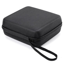 New Hard Shell EVA Storage Box Mini Portable Pouch Carrying Bag Black Zipper Earphone Case Digital Accessories
