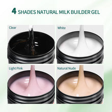 Nailpop 30/100g Builder Nail Gel Milky Smooth Large Capacity Nail Extension Acrylic UV/LED Gel Suitable DIY Nail Art Salon DIY